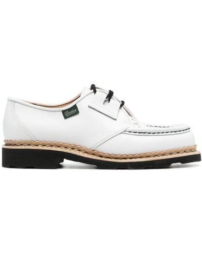 Patou X Paraboot Lace-up Leather Shoes - White