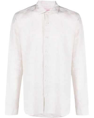 Orlebar Brown Giles Linen Shirt - White