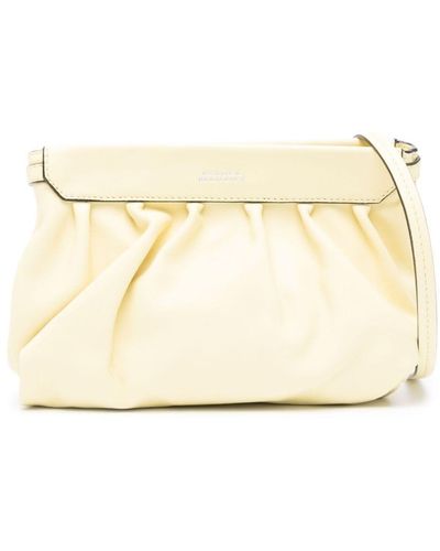 Isabel Marant Small Luz Leather Clutch Bag - Natural