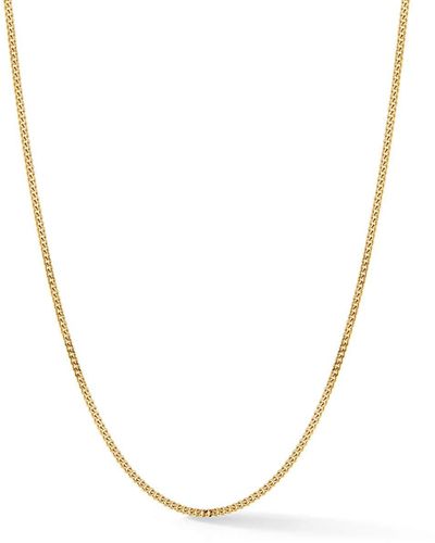 Jade Trau Collar de cadena en oro amarillo de 18kt - Metálico