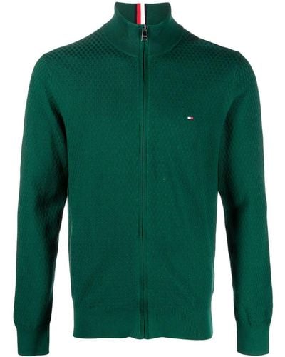 Tommy Hilfiger Zip-through Cotton Jacket - Green