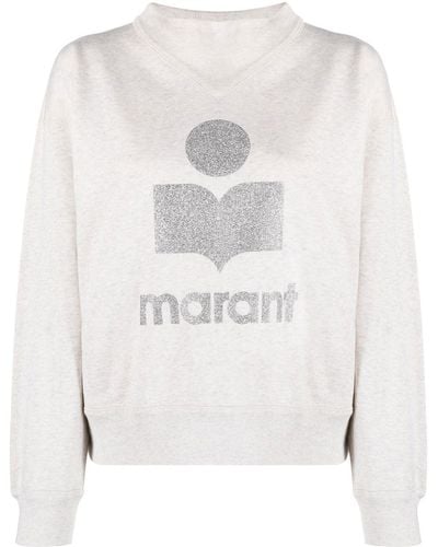 Isabel Marant Trui Met Logoprint - Wit