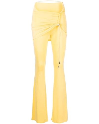 Jacquemus Le Pantalon Espelho Skirt Trousers - Yellow