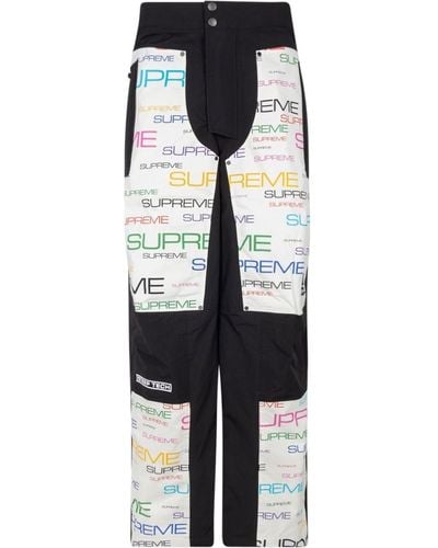 Supreme X TNF pantalon Steep Tech - Blanc