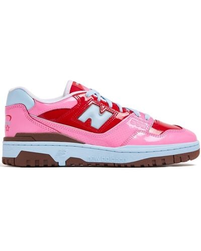 New Balance Y2K 550 Sneakers in Colour-Block-Optik - Pink