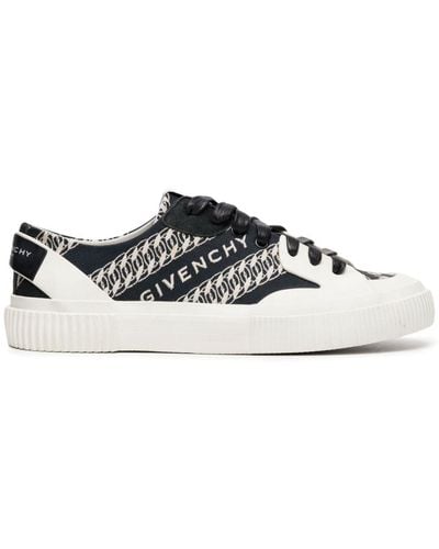 Givenchy Sneakers mit Logo-Stickerei - Weiß