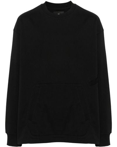 Y-3 Logo-print Sweatshirt - Black