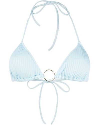 Melissa Odabash Top bikini Miami a coste - Blu