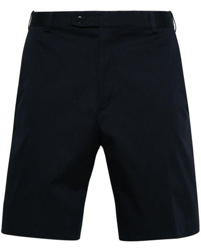 Brioni Mid-rise Tailored Shorts - Blue