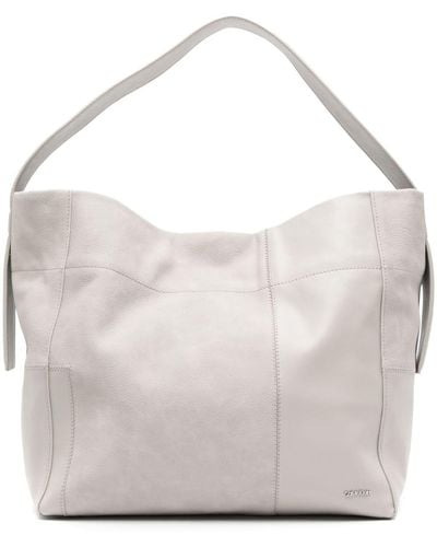 Calvin Klein Texture Block Shoulder Bag - グレー