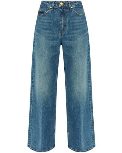 Ulla Johnson The Willow Wide-leg Jeans - Blue