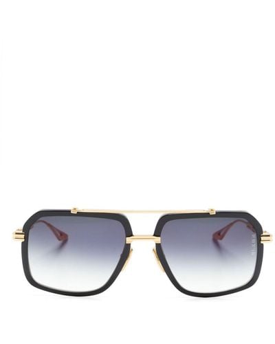 Dita Eyewear Pilot-frame Gradient Sunglasses - Blue