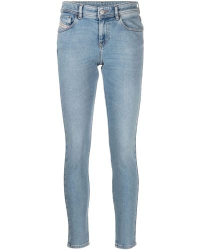 DIESEL 2017 Slandy Skinny-Jeans - Blau