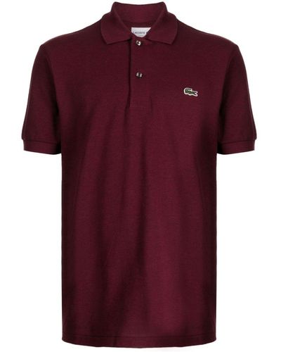 Lacoste Logo-embroidered Cotton Polo Shirt