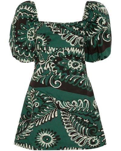 Sea Charlough Mini Dress - Green