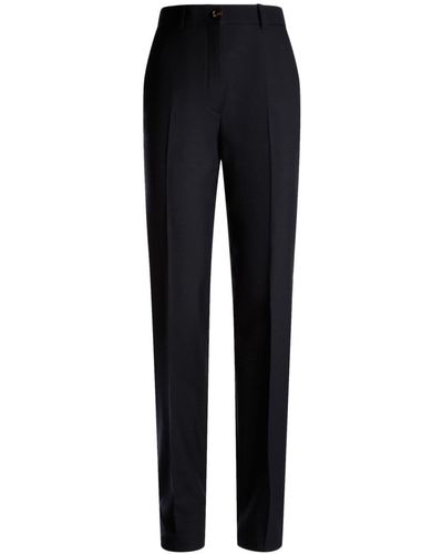 Bally Tailored Slim-fit Twill Trousers - Blue
