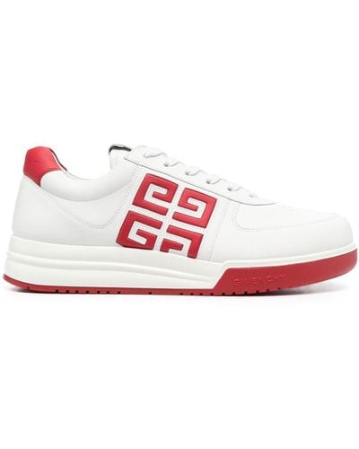 Givenchy Logo-patch Low-top Sneakers - Pink