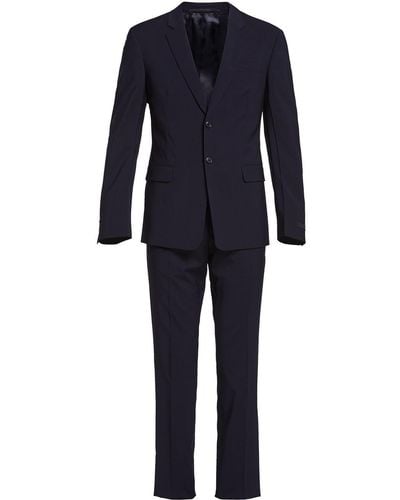 Prada Two-piece Wool Suit - Blue