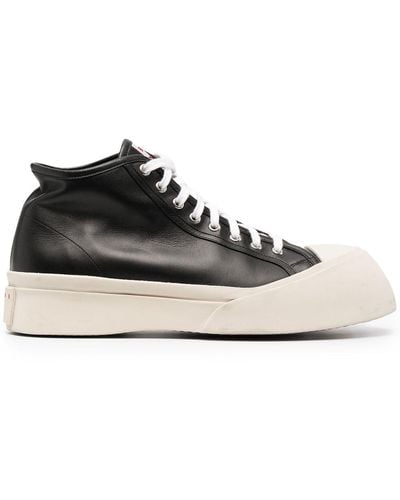 Marni Pablo High-top Lace-up Sneaker - Black