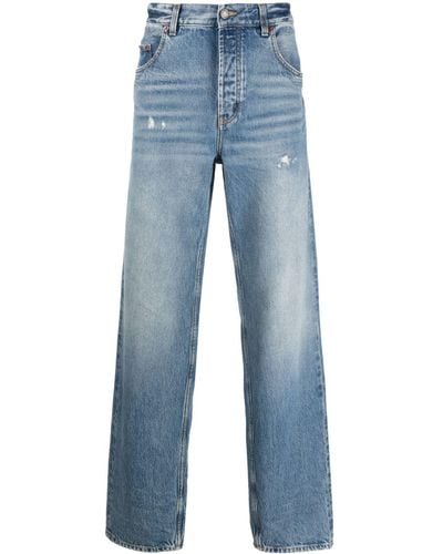 Saint Laurent Jeans mit weitem Bein - Blau
