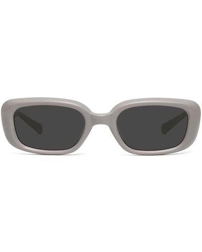 Gentle Monster X Maison Margiela Rectangle-frame Sunglasses - Gray