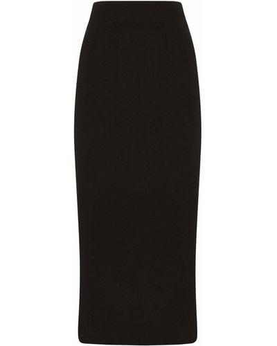 Dolce & Gabbana Falda de tubo - Negro