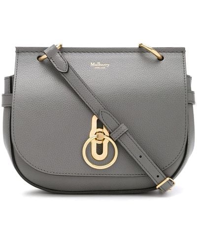 Mulberry Bolso satchel Amberley - Gris