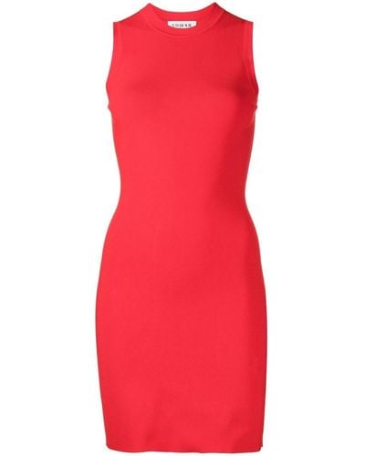 Victoria Beckham Vestido corto ajustado - Rojo