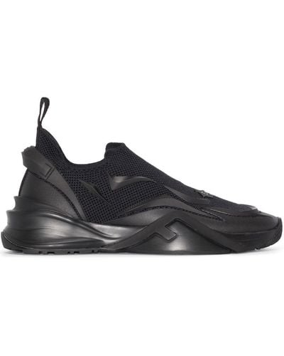 Fendi Slip-on Low-top Sneakers - Black