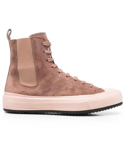 Officine Creative Frida Suede Trainers - Pink