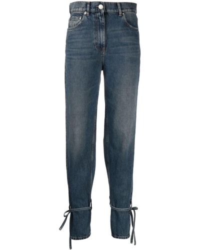 IRO Tie-fastening Straight-leg Jeans - Blue