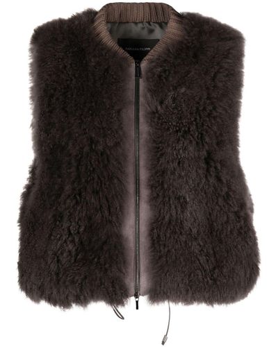 Fabiana Filippi Lammy Gilet - Zwart