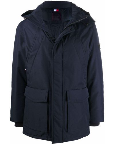 Tommy Hilfiger Parka Rockie Non con capucha - Azul