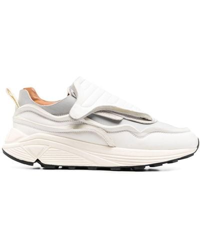 Buttero Vara Paneled Touch-strap Sneakers - White