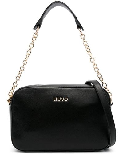 Liu Jo Logo-lettering Cross Body Bag - Black
