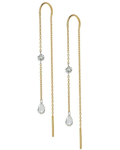 The Alkemistry 18kt Yellow Gold Aria Diamond Threader Earrings