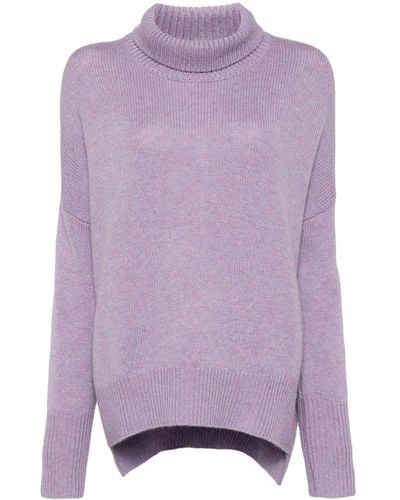 Lisa Yang Heidi Cashmere Sweater - Purple
