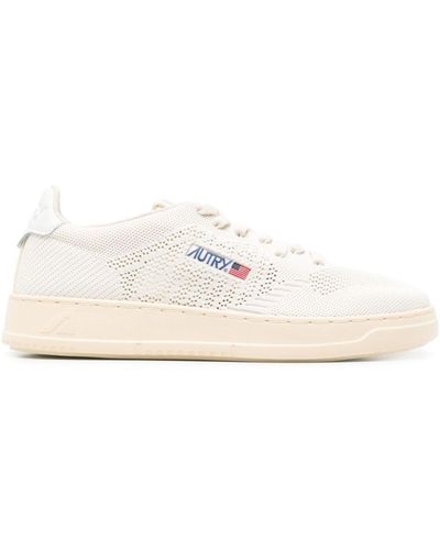 Autry Easyknit Medalist Mesh Trainers - White