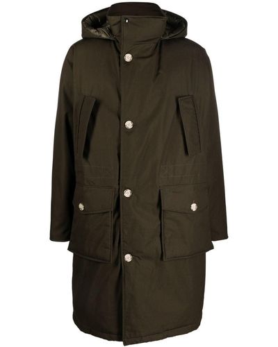 Woolrich Parka oversize con capucha - Negro