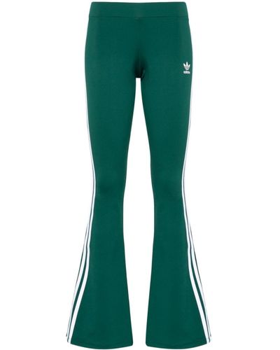 adidas Mid-waist Flared leggings - Green