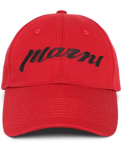 Marni Logo-embroidered Baseball Cap