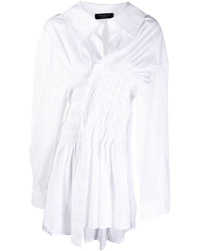A.W.A.K.E. MODE Long Sleeve Shirt - White