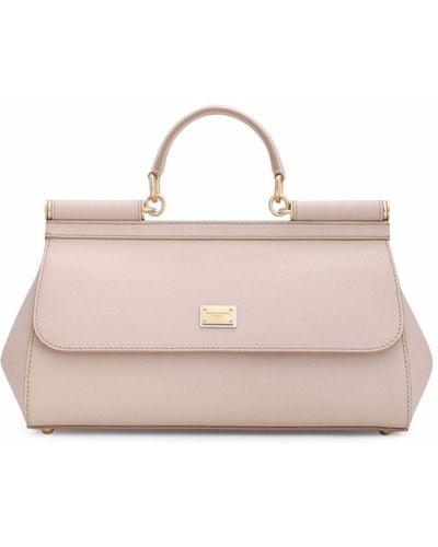 Dolce & Gabbana Sicily Medium Handbag - Pink