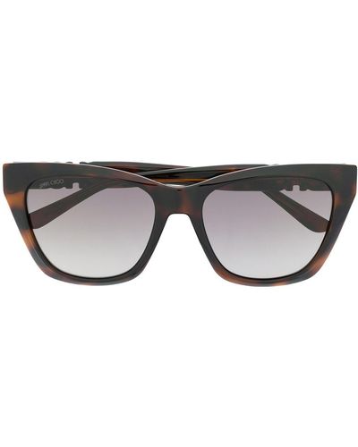 Jimmy Choo Rikki Cat-eye Sunglasses - Brown