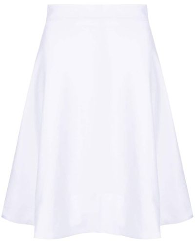 Amir Slama High-waist Midi Skirt - White