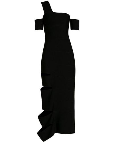 Alexander McQueen Dresses Black