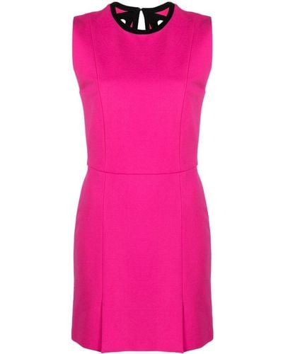 MSGM Dress With Cut Out - Pink