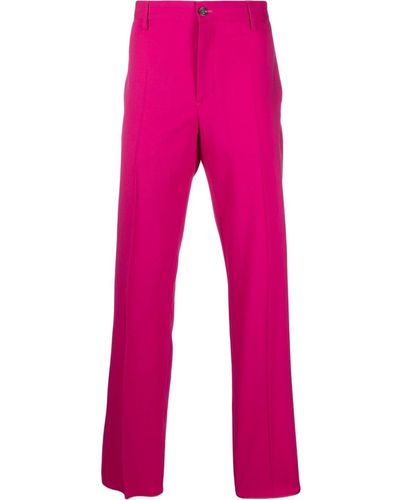 Versace Straight-leg Pants - Pink
