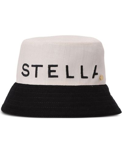 Stella McCartney Logo-print Bucket Hat - Natural