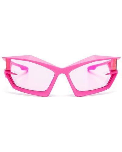 Givenchy スクエアフレーム サングラス - ピンク